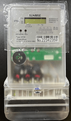 Medidor de energía trifásico ST 34 G multifunción
