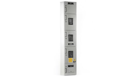 Cajas para contadores cvmt904 - caja vertical para tres medidores trifásicos