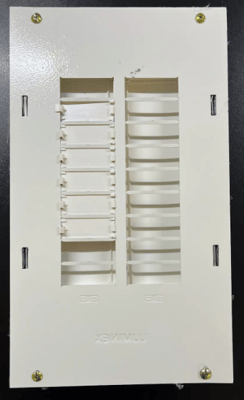 Tablero trifásico 12 CTOS 200A con puerta