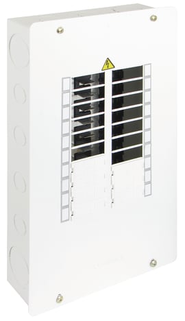Tablero bifásico sin puerta 20 CTOS 125A
