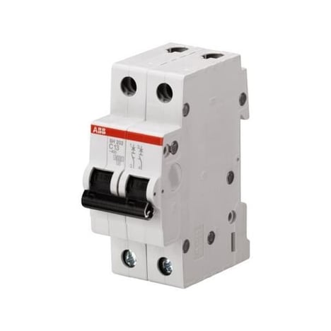 BREAKER RIEL ABB de 2 POLOS 2X4 SH202-C4 2CDS212001R0044