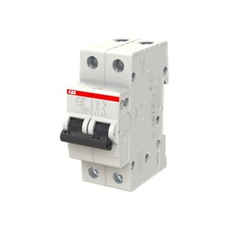 BREAKER RIEL ABB de 2 POLOS 2X50 SH202-C50 2CDS212001R0504