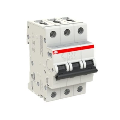 BREAKER RIEL ABB de 3 POLOS 3X1A S203-C1 2CDS253001R0014