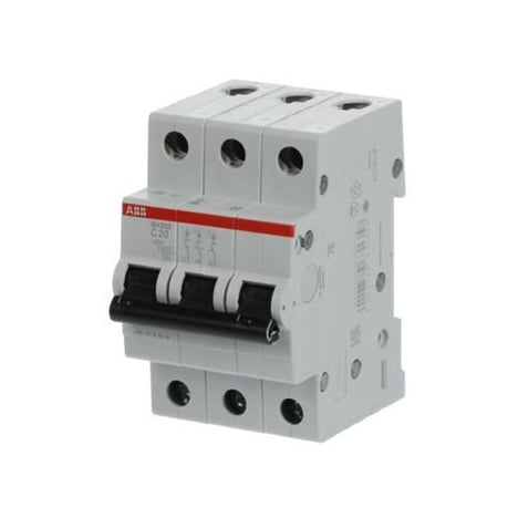 BREAKER RIEL ABB de 3 POLOS 3X20 SH203-C20 2CDS213001R0204