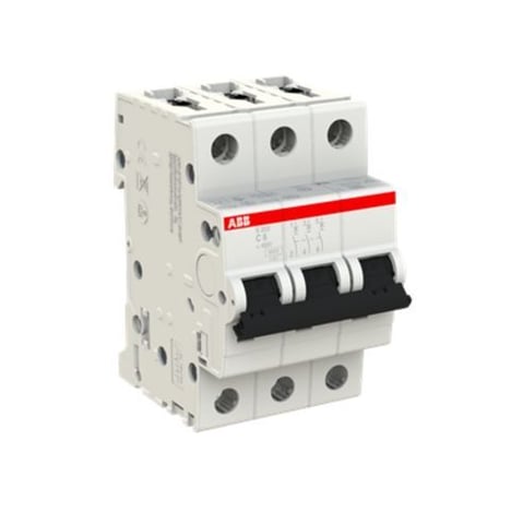 BREAKER RIEL ABB de 3 POLOS 3X6A S203-C6 2CDS253001R0064