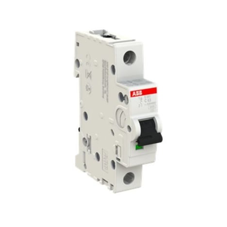 BREAKER RIEL ABB de 1 POLO 63A S201-C63 2CDS251001R0634