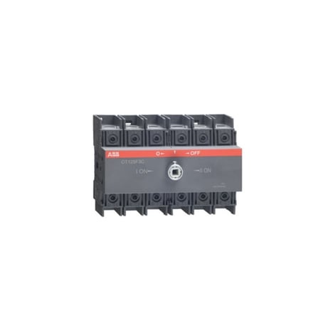 Conmutador OT125F3C 125A-500V/78A-440V ABB  1SCA105037R1001