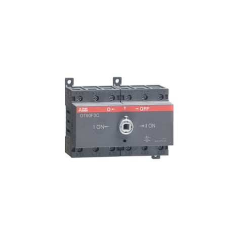 Conmutador OT80F3C 80A-500V/55A-440V ABB  1SCA105402R1001