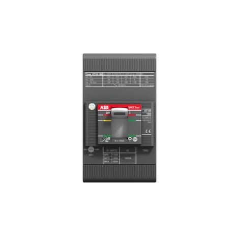 Interruptor ABB XT1H 1SDA067454R1 160 TMD 160-1600 3p F F