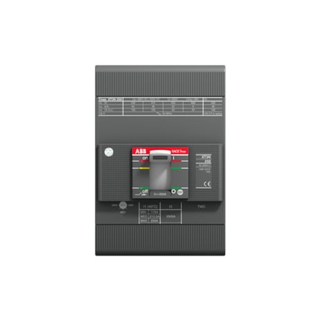 Interruptor ABB XT3N 1SDA068059R1 250 TMD 250-2500 3p F F