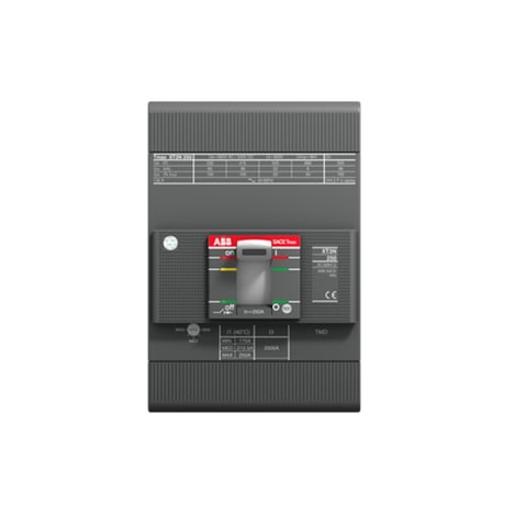 Interruptor ABB XT3S 1SDA068219R1 250 TMD 160-1600 3p F F