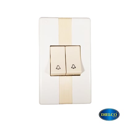 Boton Timbre Doble Abitare Ref.35057