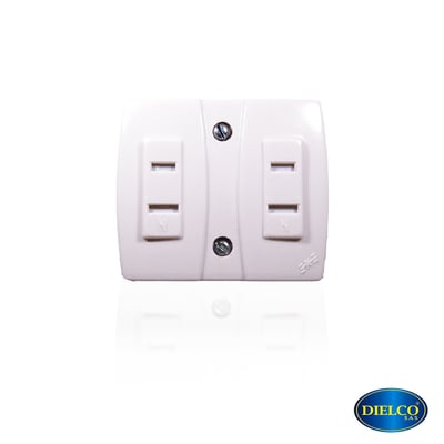 Toma Doble S/Poner Exe Ref.36052