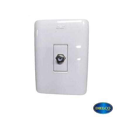 Toma Tv Coaxial Blanco Boreale Ref.36602