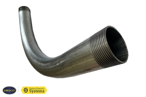 Curva galvanizada 1 1/4 pulgadas IMC