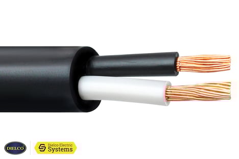 Dielco cable encauchetado 2x12