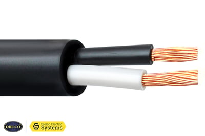 Cable encauchetado 2 x 16 