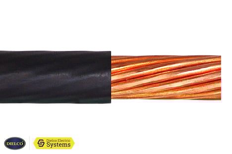 Dielco cable de cobre libre de halógeno calibre 8 color amarillo, azul, rojo, verde, blanco y negro