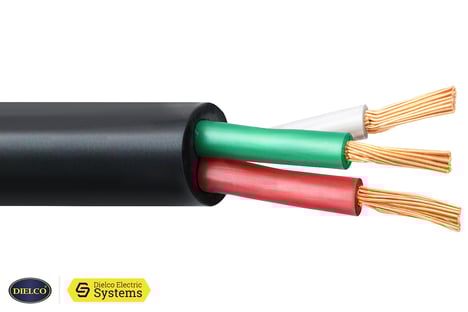 Cable encauchetado 3x6