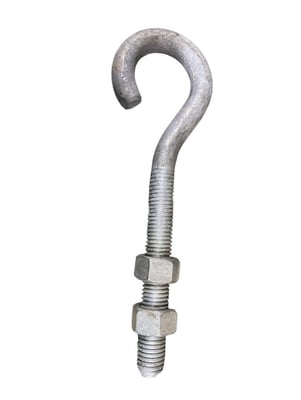 Perno de ojo abierto de 5/8 x 5 pulgadas