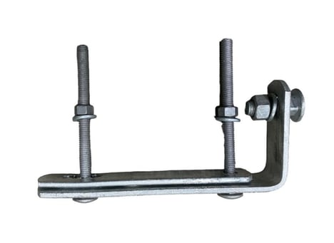 Herraje para cruceta de madera
