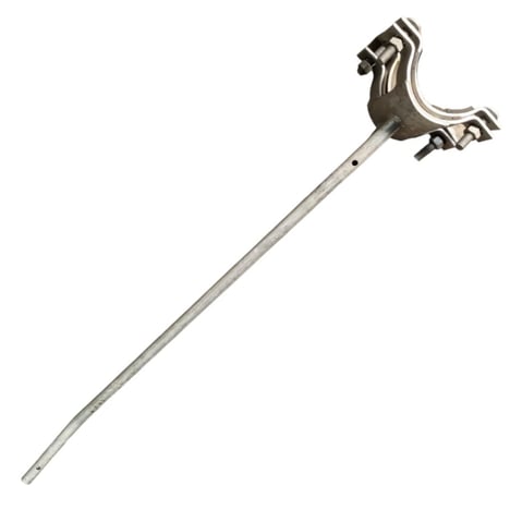 Brazo para Soporte Luminaria Horizontal Con Collarin 3/4 x 1,2 m