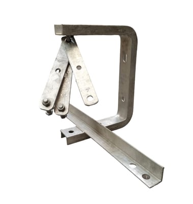 SOPORTE ANGULAR TIPO 2 15KV 3PLATINAS +PERNO 5/8