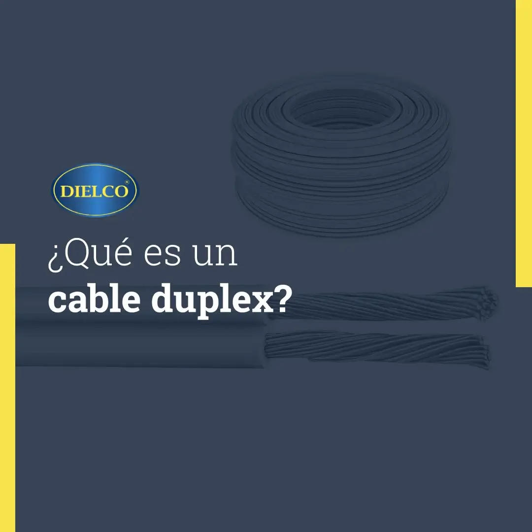 ¿Qué es un cable duplex?