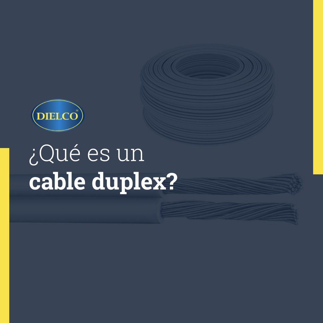 ¿Qué es un cable duplex?
