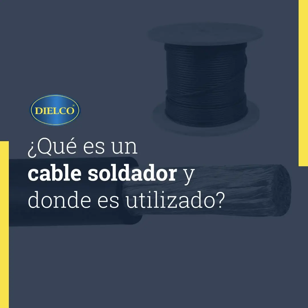 ¿Qué es un cable para soldar y donde es utilizado?