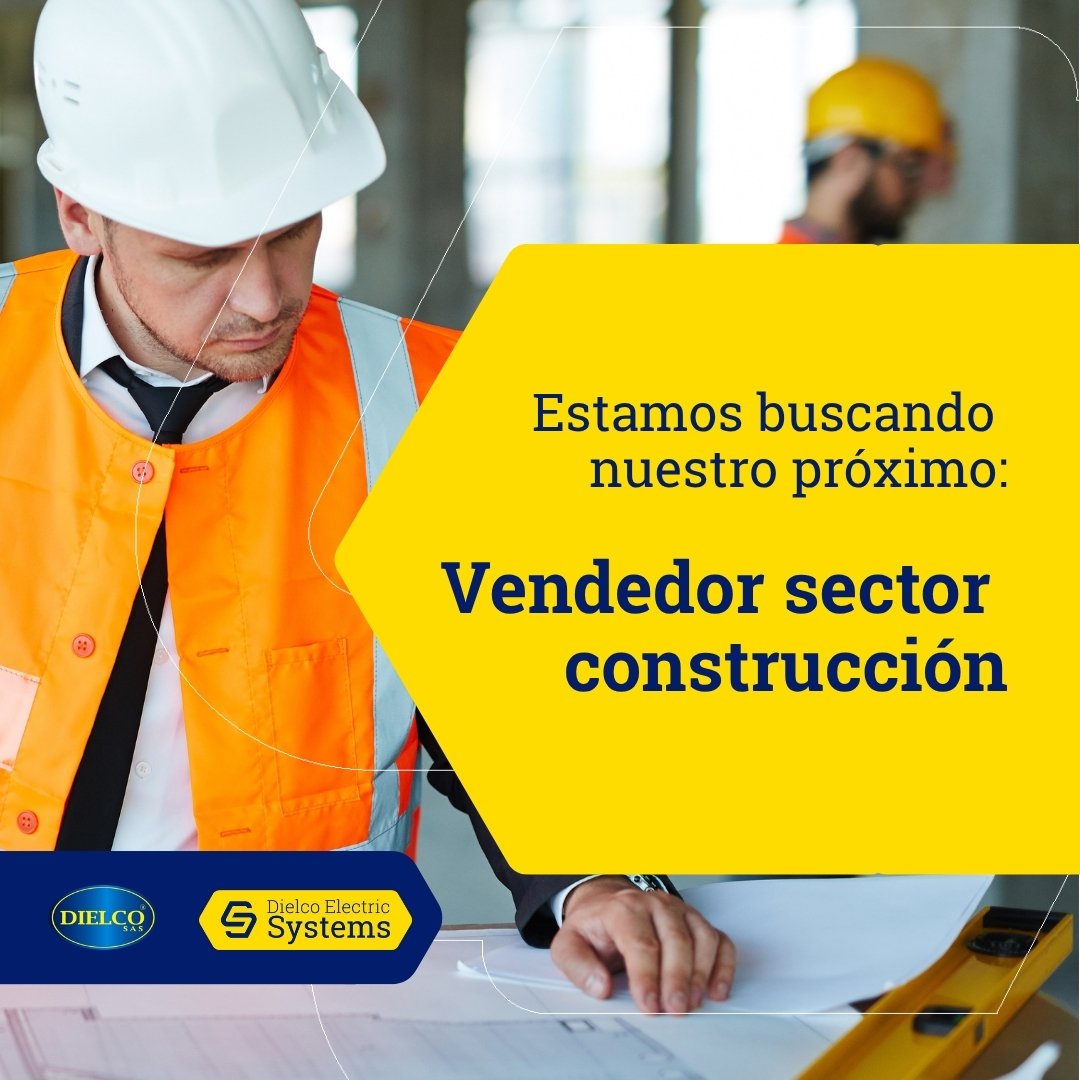 Vendedor sector construcción