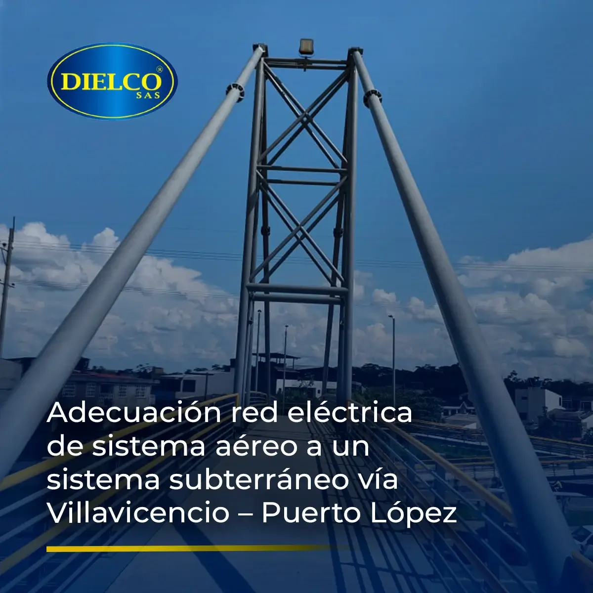 Caso de éxito: Adecuación Red Eléctrica de un sistema aéreo a uno subterráneo.