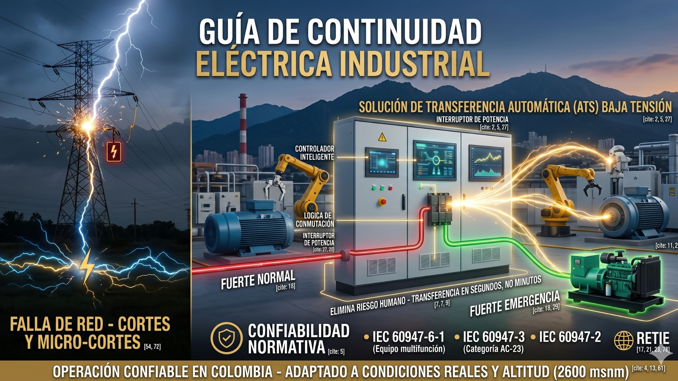 ¿Cuándo es necesaria una transferencia automática (ATS)?
