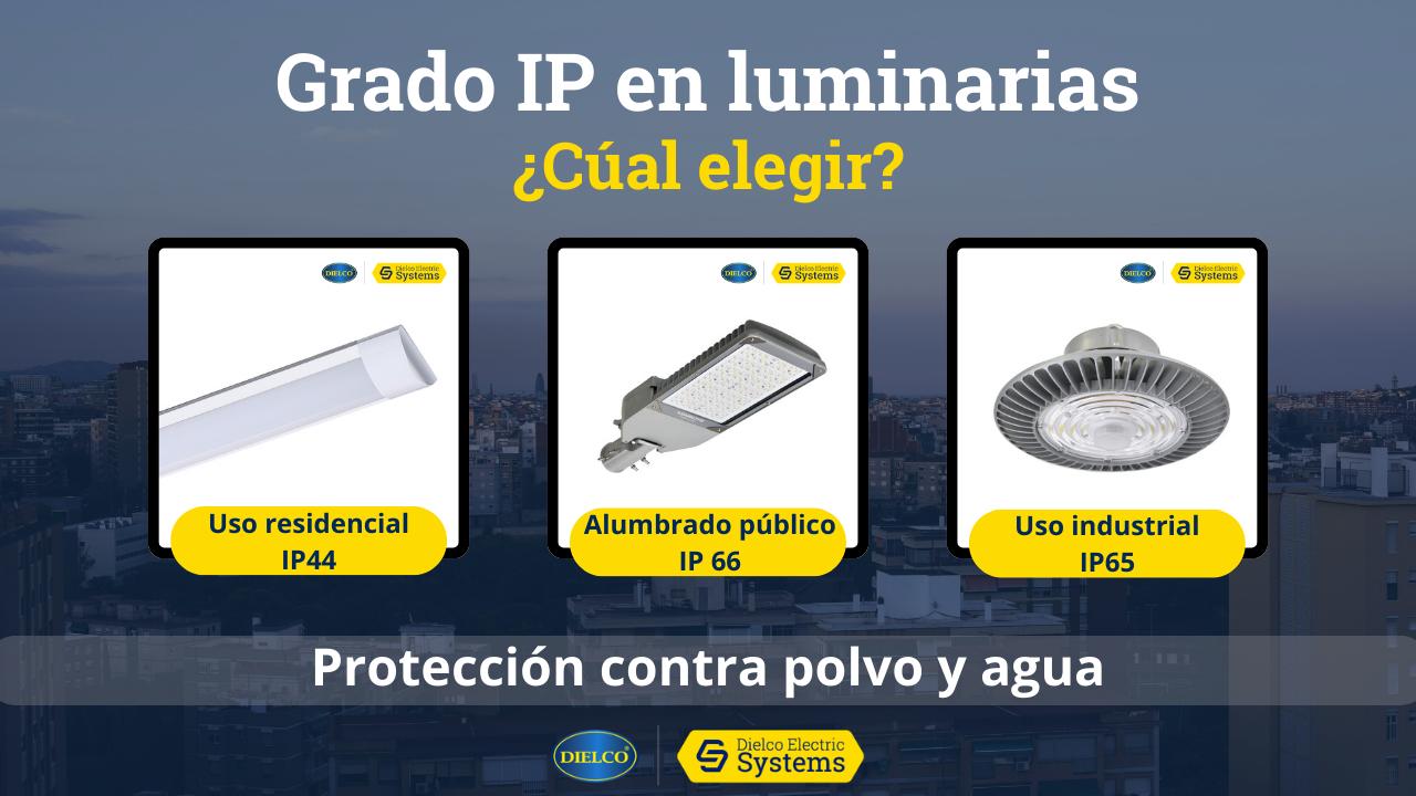 Grado IP en Luminarias Cómo Elegir la Protección Adecuada