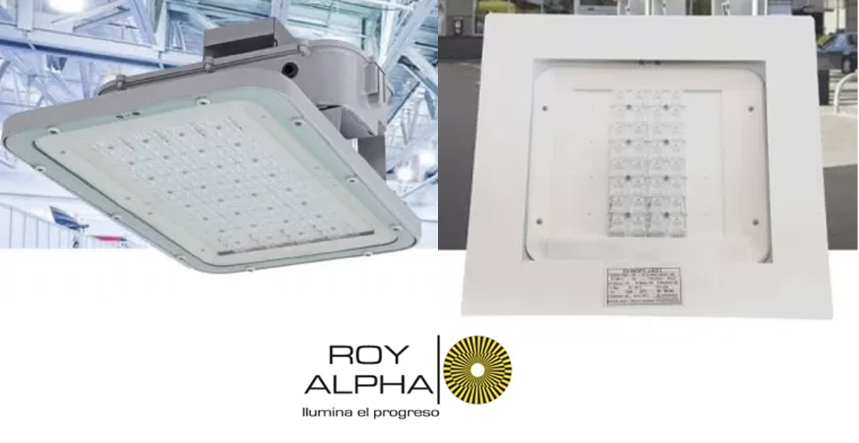 Iluminación LED deportiva industrial – comercial – Roy Alpha