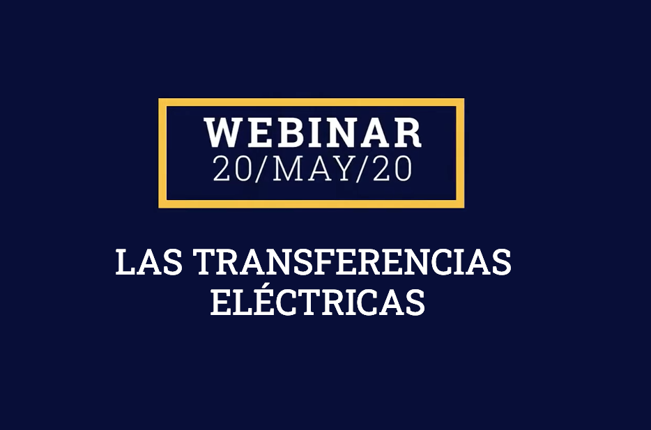 Webinar – Las transferencias eléctricas