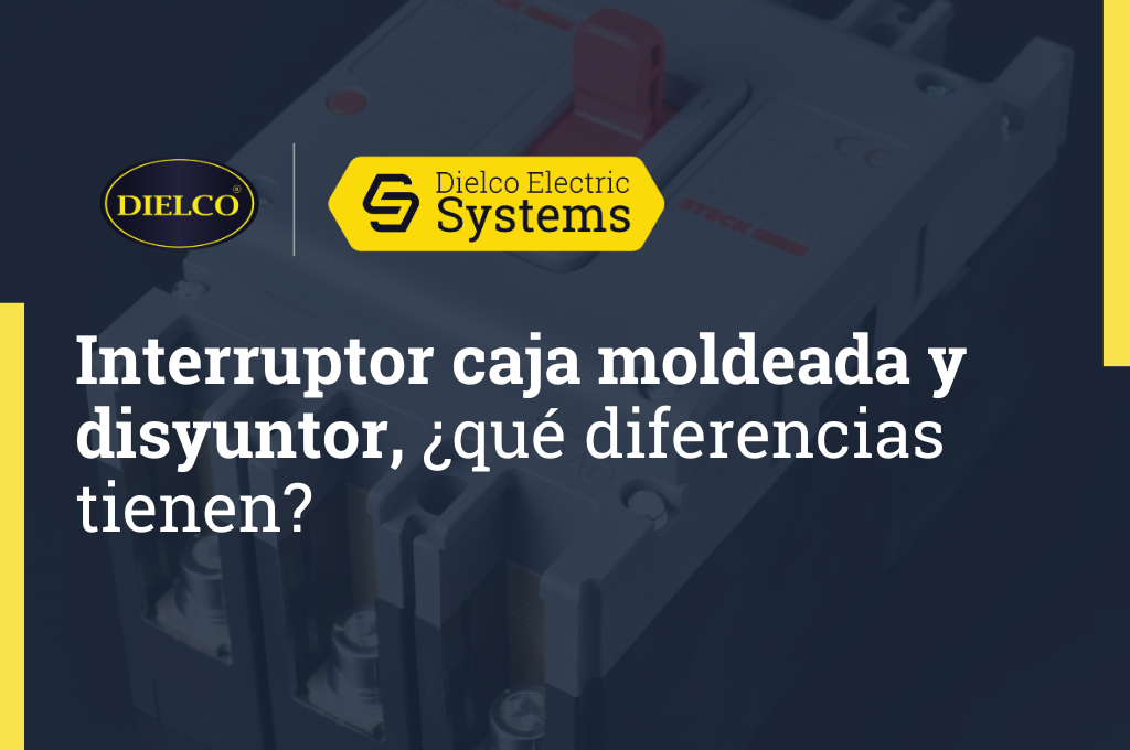 Interruptor caja moldeada y disyuntor, ¿Qué diferencias tienen?