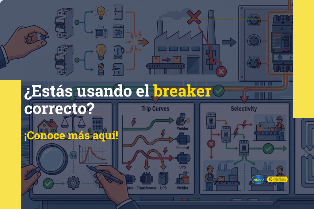Protección en baja tensión: ¿estás usando el breaker correcto?