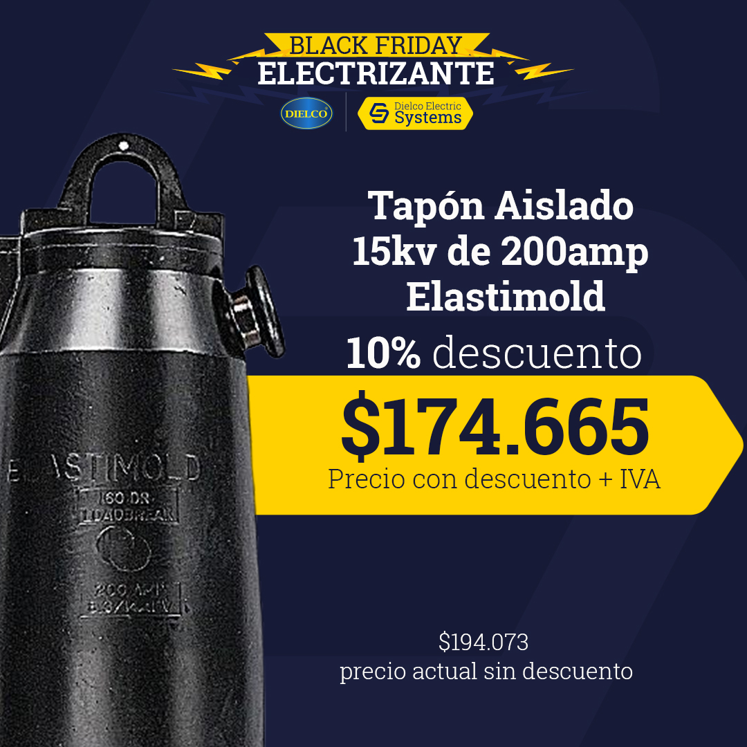 Tapón-Aislado--15kv-de-200amp--Elastimold_black-friday-dielco Tapón-Aislado--15kv-de-200amp--Elastimold_black-friday-dielco