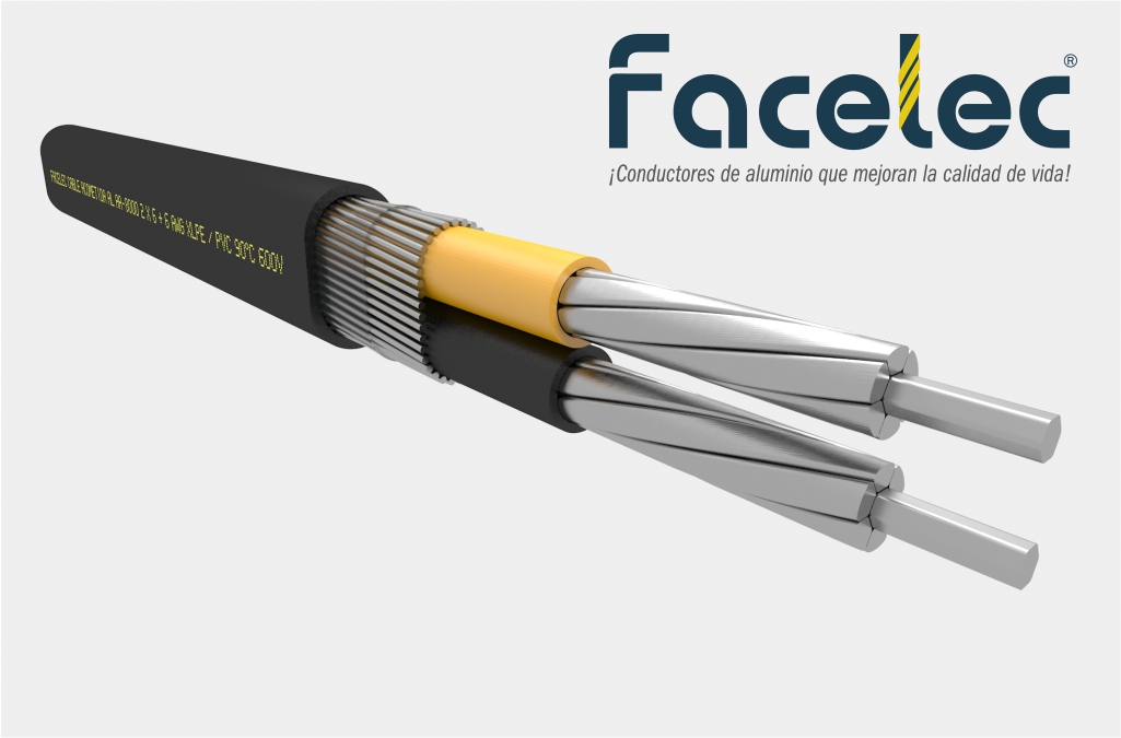 Acometida Concéntrica Aluminio 8000 - Facelec