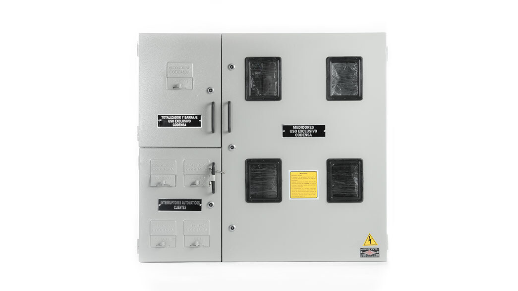 Cajas para contadores ctcmt906 - caja horizontal para tres y cuatro medidores trifásicos