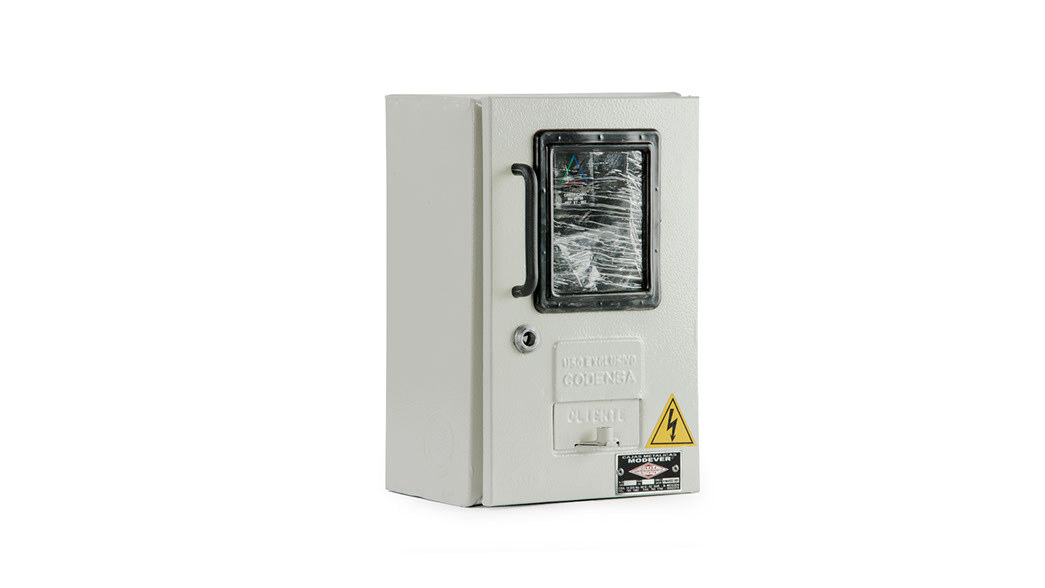 Cajas para contadores cpmm902 - caja plana para un medidor monofásico