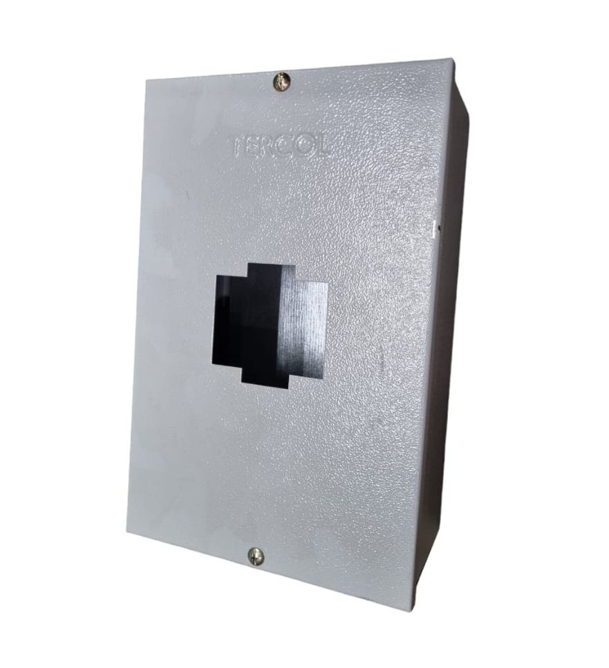 Caja para breaker industrial con tornillos
