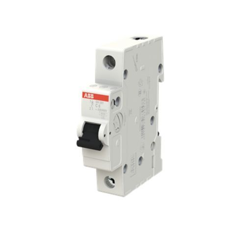 BREAKER RIEL ABB de 1 POLO 1X6 SH201-C6 2CDS211001R0064