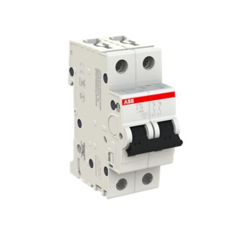 BREAKER RIEL ABB de 2 POLOS 2X10A S202-C10 2CDS252001R0104