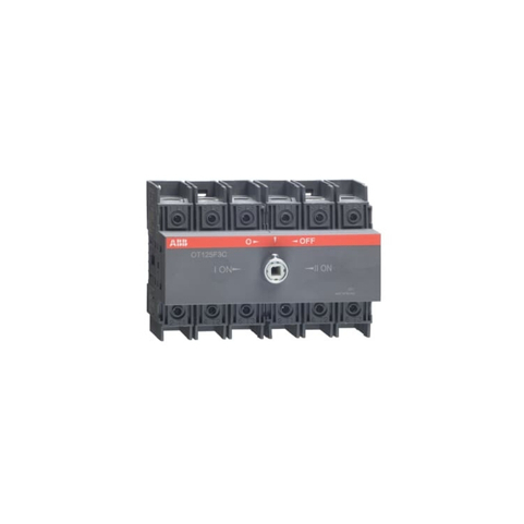 Conmutador OT125F3C 125A-500V/78A-440V ABB 1SCA105037R1001