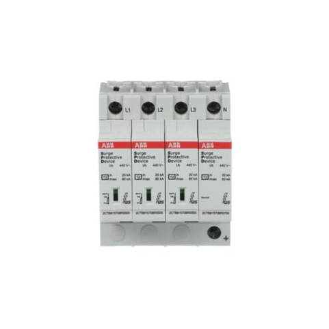 Protector contra sobretensión ABB OVR T2 2CTB815708R4900 3N 80-440s P QS
