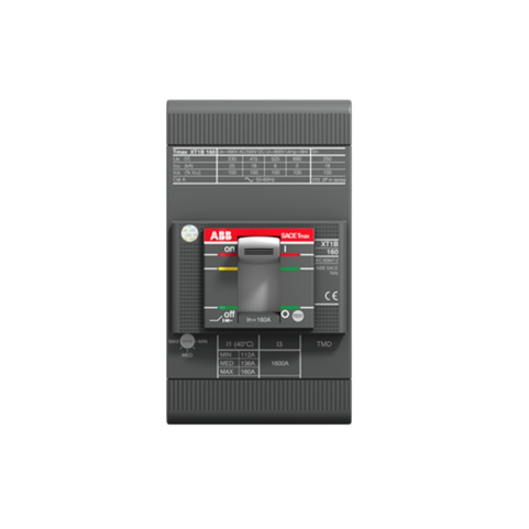 Interruptor ABB XT1S 1SDA067435R1 160 TMD 125-1250 3p F F