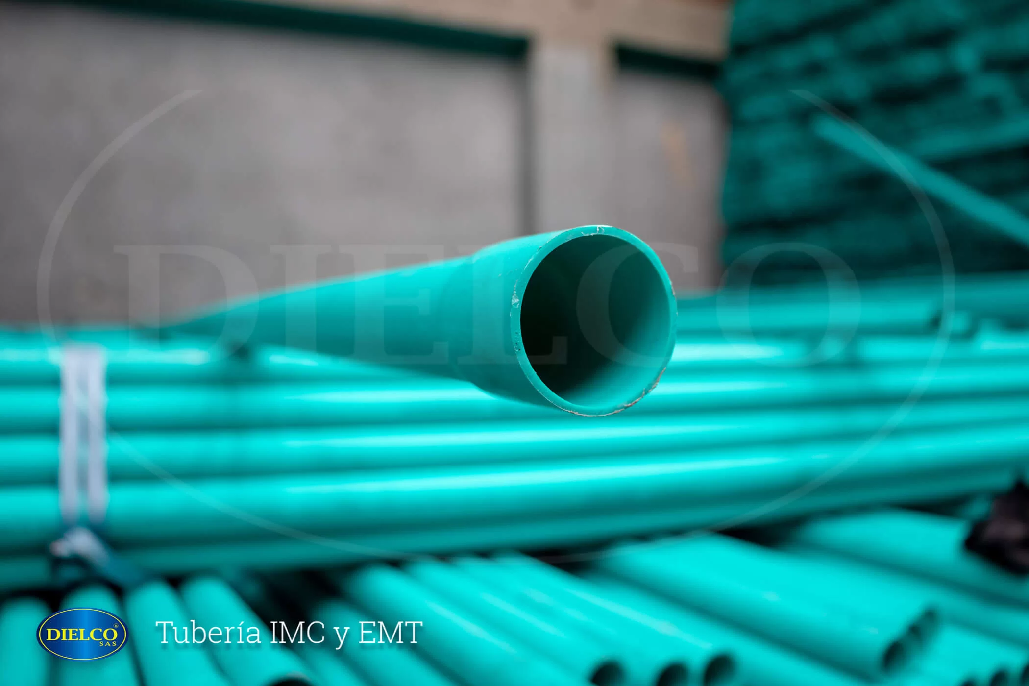 Tubo PVC 1/2 Pulgada x 3mts Conduit - Dielco