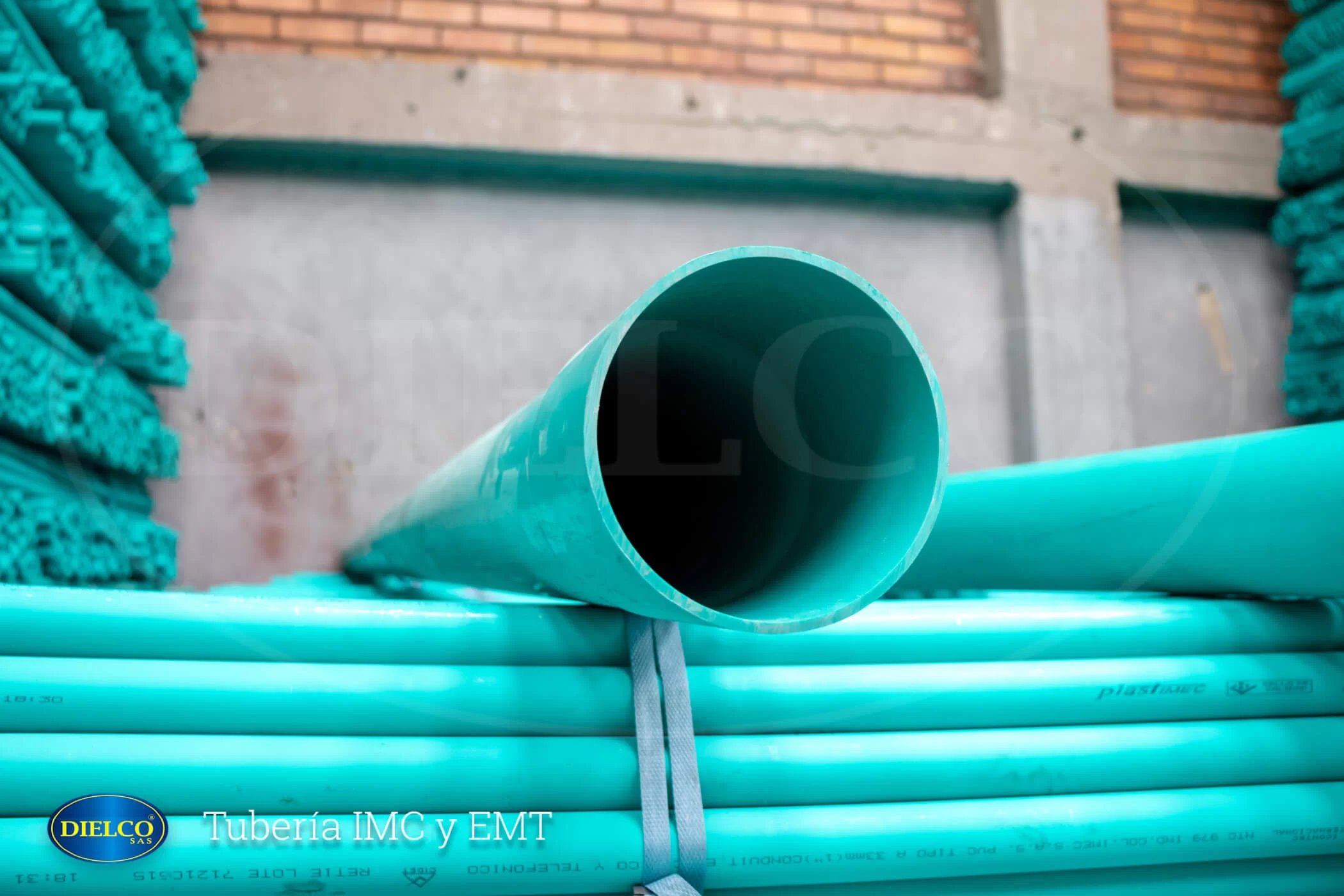 Tubo PVC 4 Pulgadas x 3mts o 6mts Conduit - Dielco